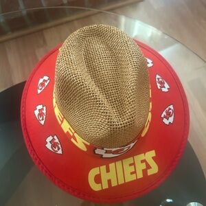 Kansas City Chiefs straw hat